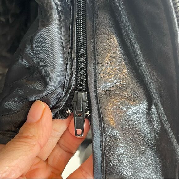 TIBCA  LEATHER JACKET - Picture 5 of 10